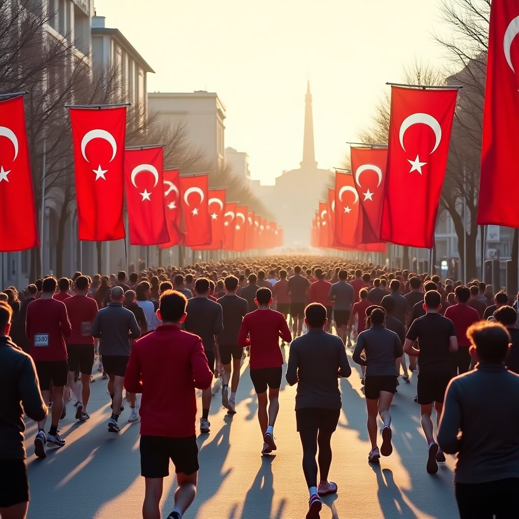 Uluslararası maraton etkinliğimiz